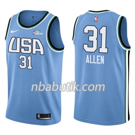 NBA Mænd Trøje Brooklyn Nets Jarrett Allen 31 Nike 2019 Rising Star Swingman NBA Mænd Trøje Brooklyn Nets Jarrett Allen 31 Nike 2019 Rising Star Swingman